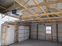 Metal Building Workshop with Office 2
