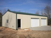 Metal Storage Building & Garage