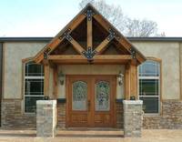 Metal Building Workshop with Front Office